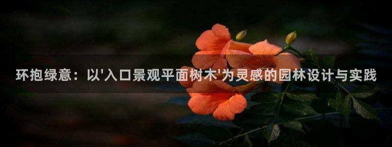 泉州摩根娱乐会所电话号码：环抱绿意：以\'入口景观平面树木\'为灵感的园林设计与实践
